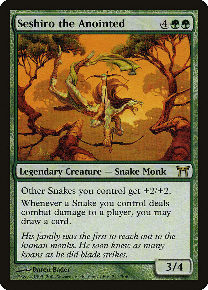 Seshiro the Anointed [Champions of Kamigawa] Foil