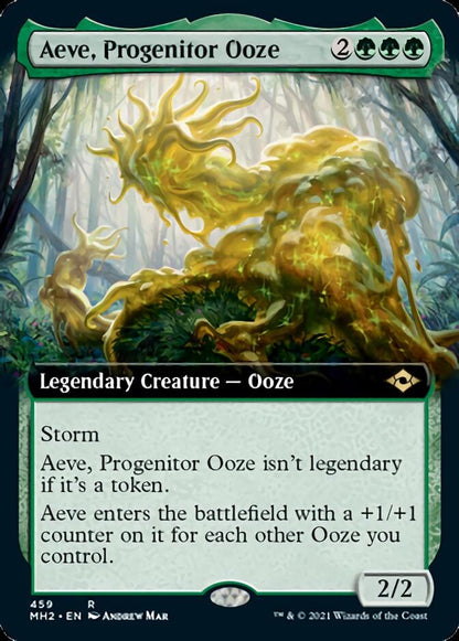 Aeve, Progenitor Ooze (Extended Art) [Modern Horizons 2] Foil