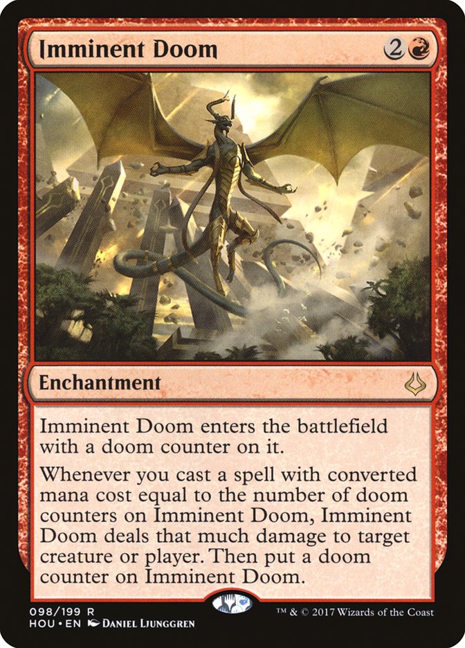 Imminent Doom [Hour of Devastation] Foil