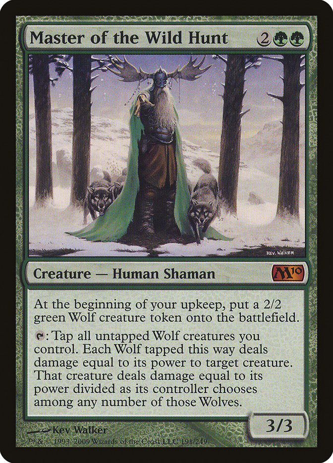 Master of the Wild Hunt [Magic 2010] Foil