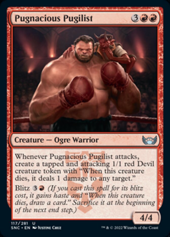 Pugnacious Pugilist [Streets of New Capenna] Foil