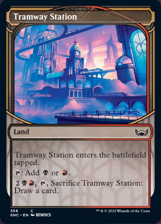 Tramway Station (Showcase Skyscraper) [Streets of New Capenna] Foil
