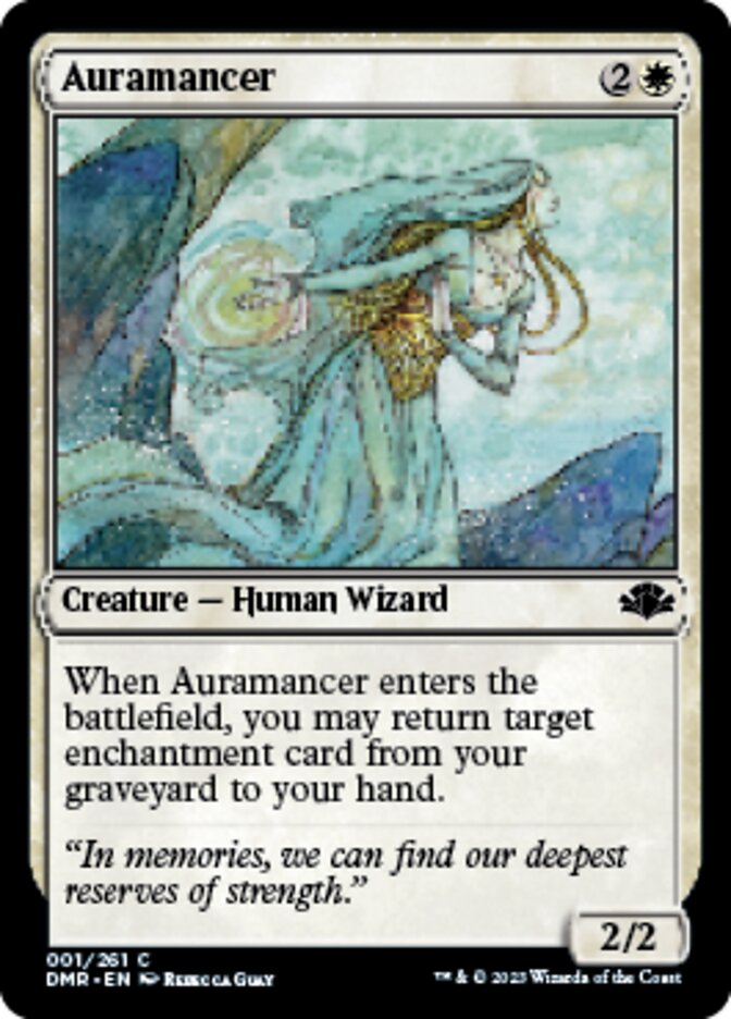Auramancer [Dominaria Remastered] Foil