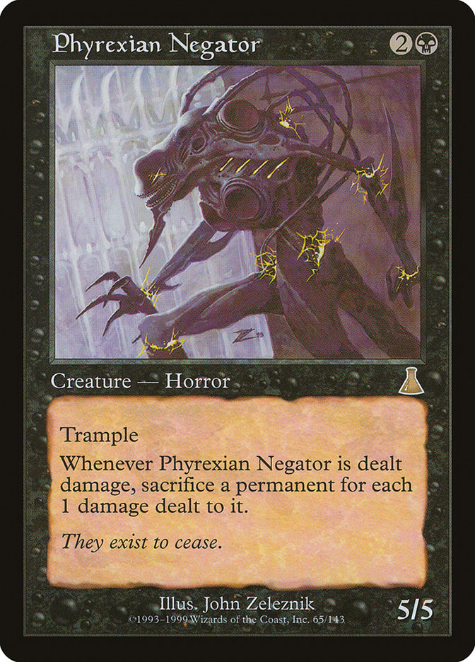 Phyrexian Negator [Urza's Destiny] Foil
