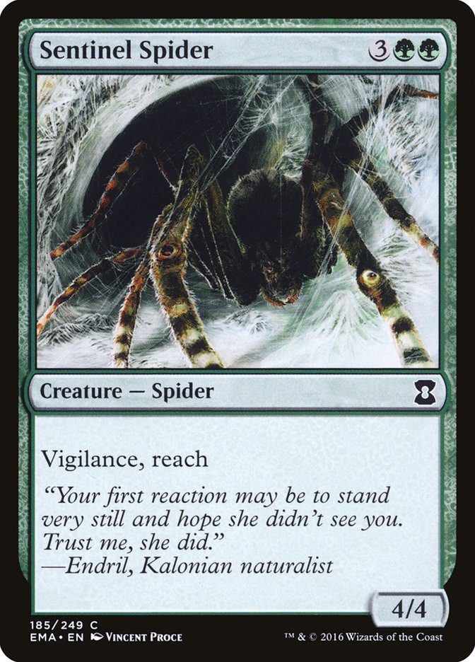 Sentinel Spider [Eternal Masters] Foil