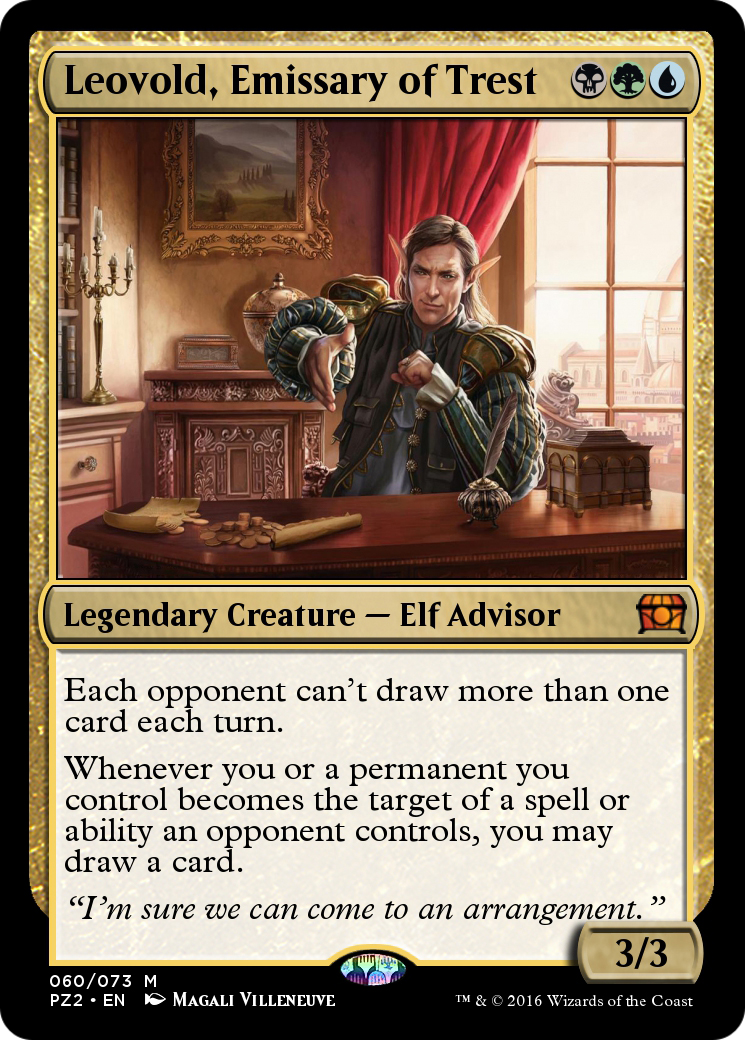 Leovold, Emissary of Trest  [Treasure Chest] Foil
