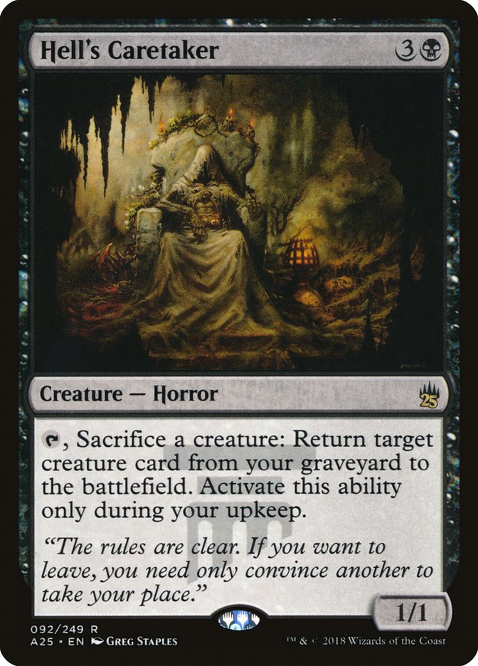 Hell's Caretaker [Masters 25] Foil