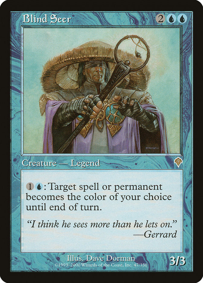 Blind Seer [Invasion] Foil