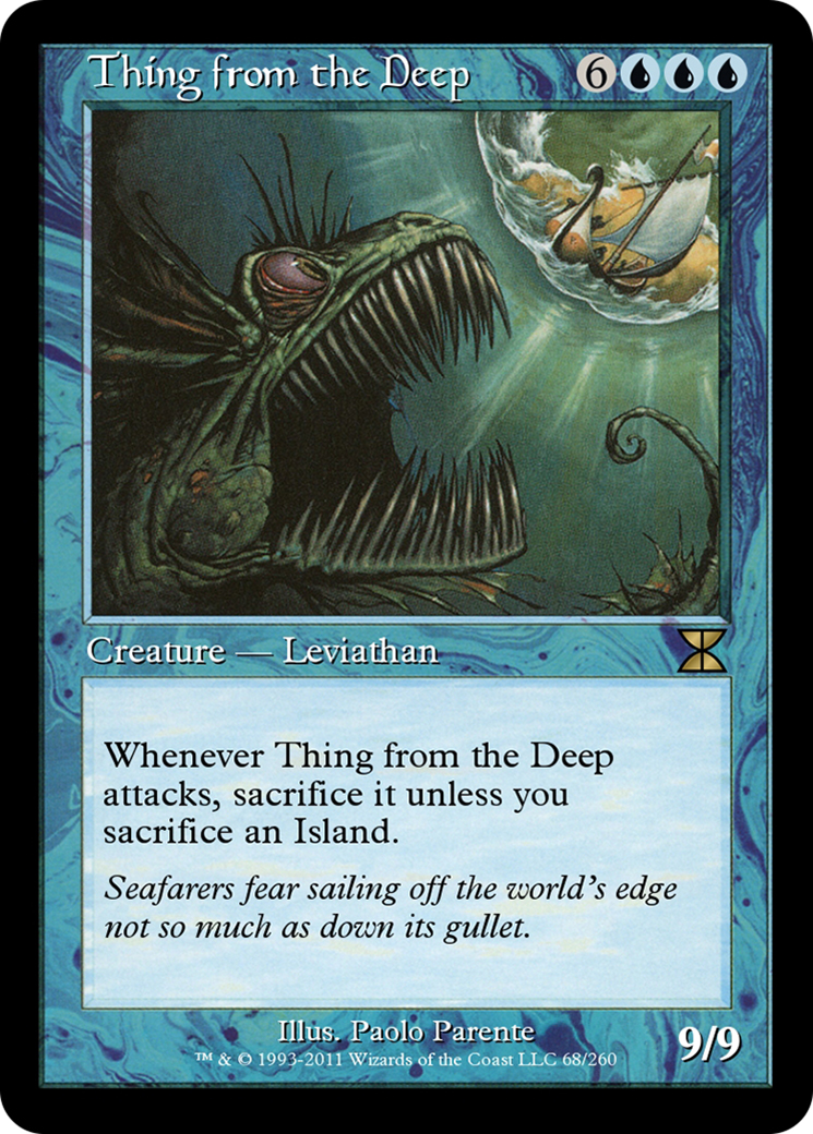 Thing from the Deep  [Masters Edition IV] Foil