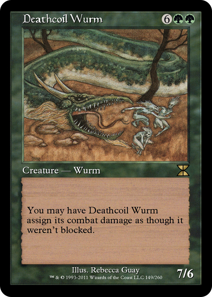 Deathcoil Wurm  [Masters Edition IV]