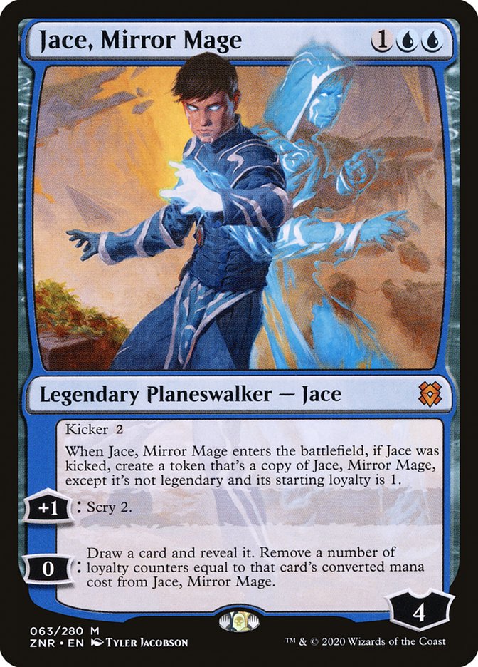 Jace, Mirror Mage [Zendikar Rising] Foil