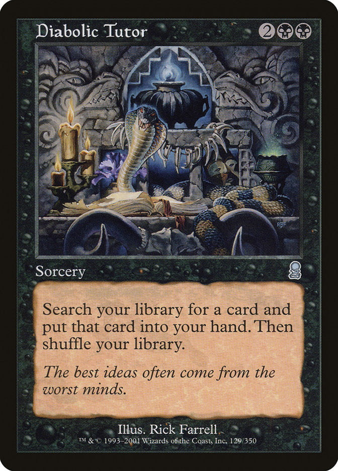 Diabolic Tutor [Odyssey] Foil