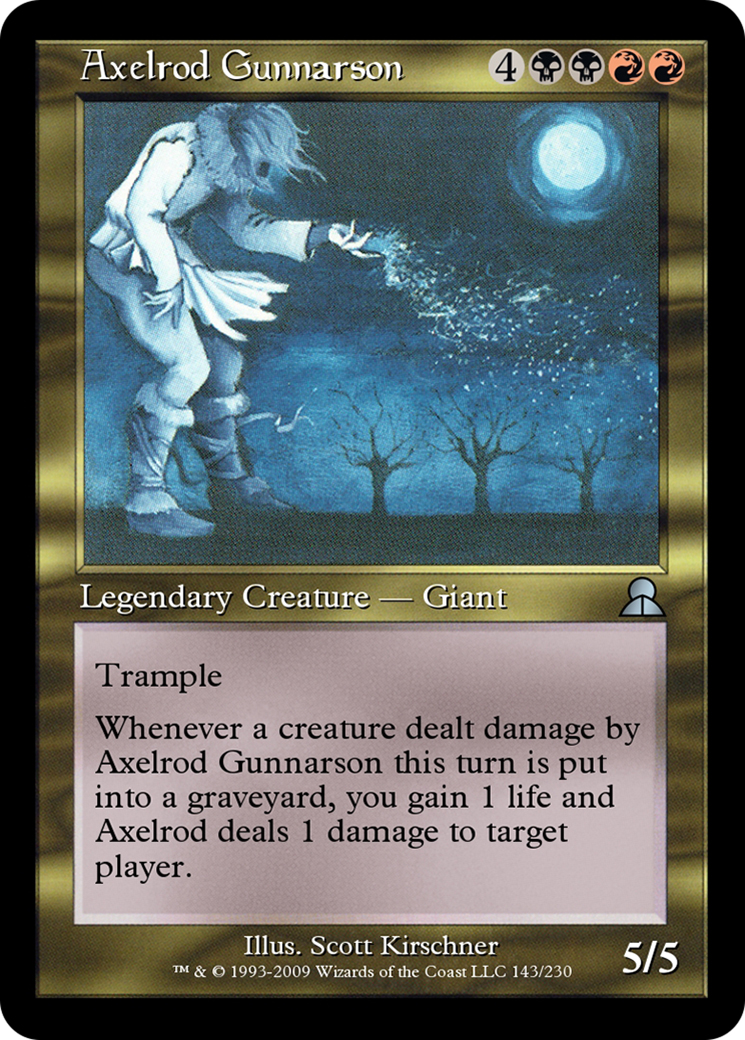 Axelrod Gunnarson  [Masters Edition III]