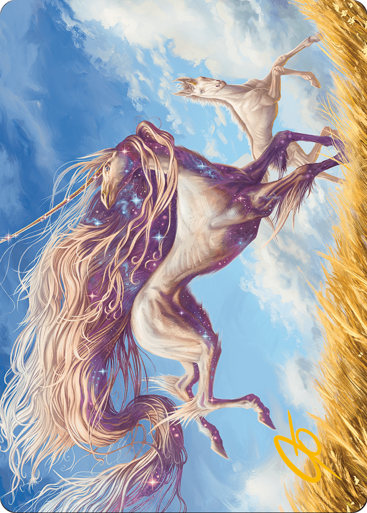 Nyxborn Unicorn // Nyxborn Unicorn  [Modern Horizons 3 Art Series] (Borderless)