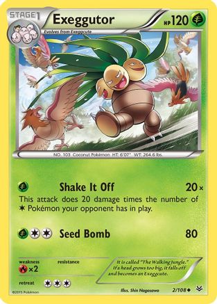 Exeggutor (2/108) [XY: Roaring Skies] Reverse Holofoil