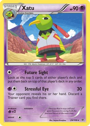Xatu (29/108) [XY: Roaring Skies] Reverse Holofoil