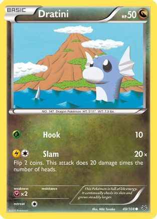Dratini (49/108) [XY: Roaring Skies] Reverse Holofoil
