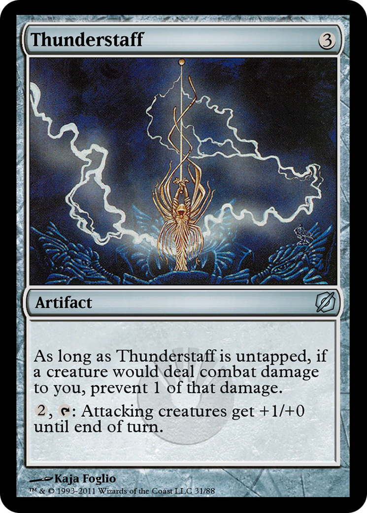 Thunderstaff  [Duel Decks: Mirrodin Pure vs. New Phyrexia]