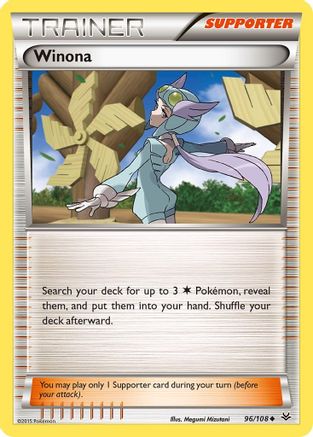 Winona (96/108) [XY: Roaring Skies] Reverse Holofoil