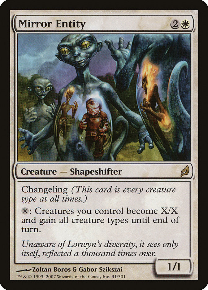 Mirror Entity [Lorwyn] Foil