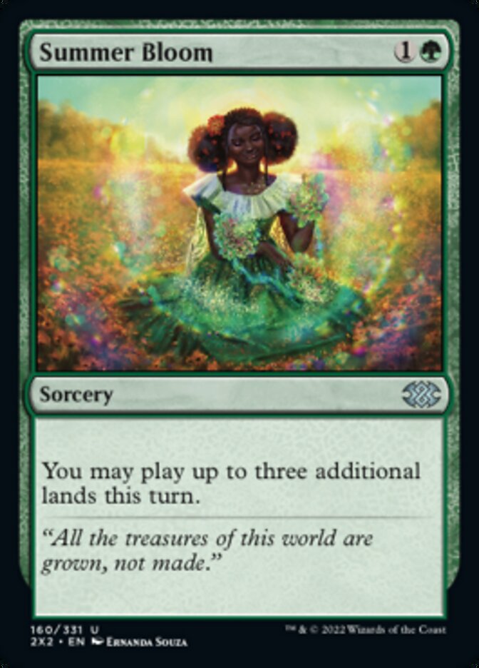 Summer Bloom [Double Masters 2022] Foil