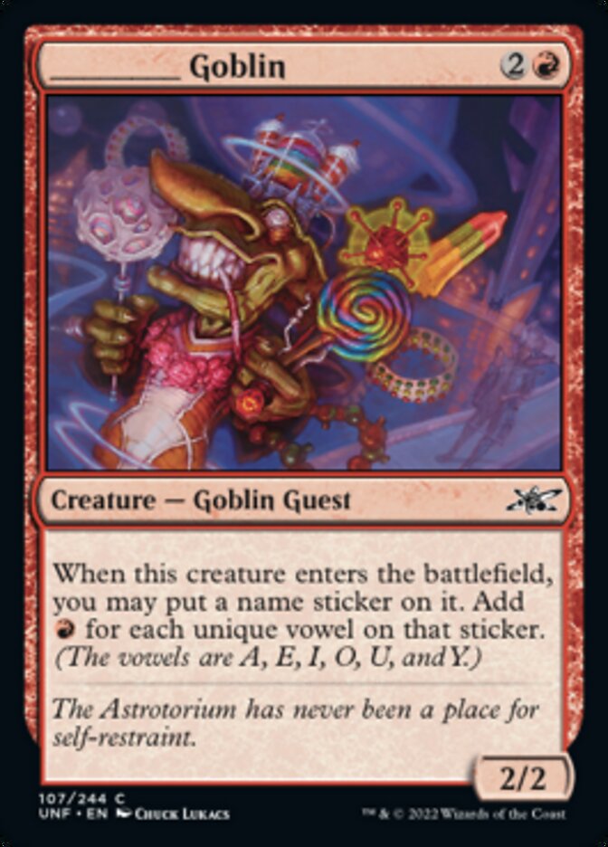 _____ Goblin [Unfinity] Foil