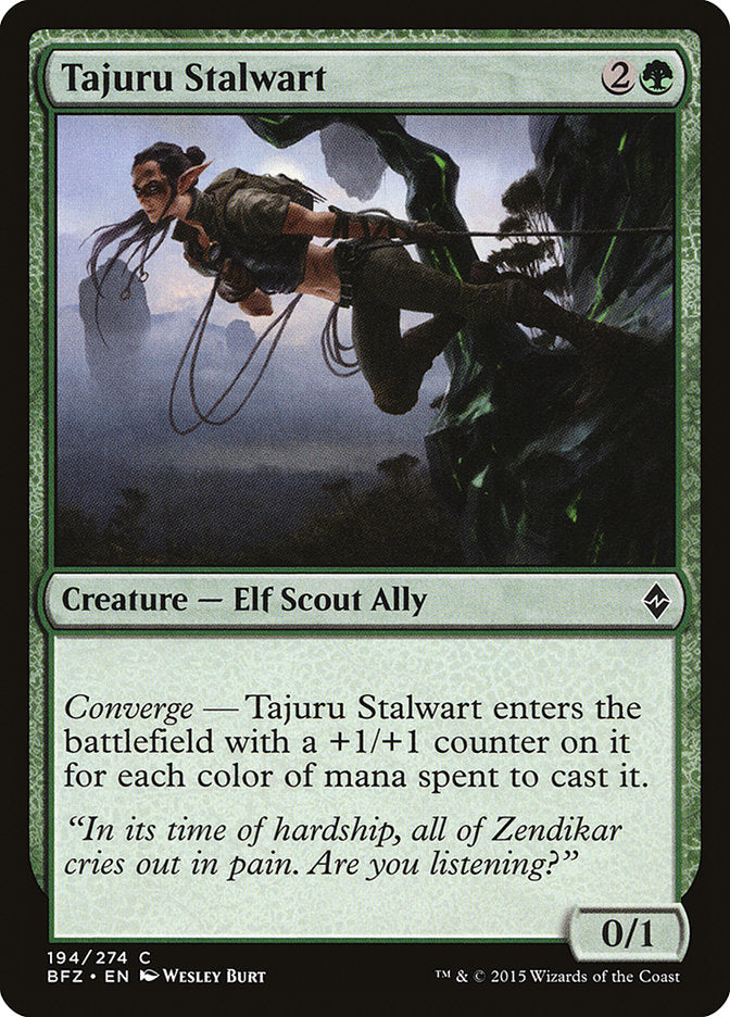 Tajuru Stalwart [Battle for Zendikar] Foil