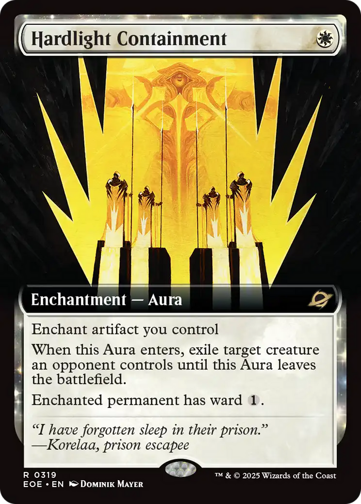 Hardlight Containment (Extended Art) [Edge of Eternities] Foil