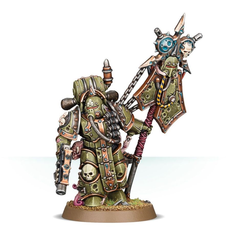 43-47 Death Guard: Plague Marine Icon Bearer