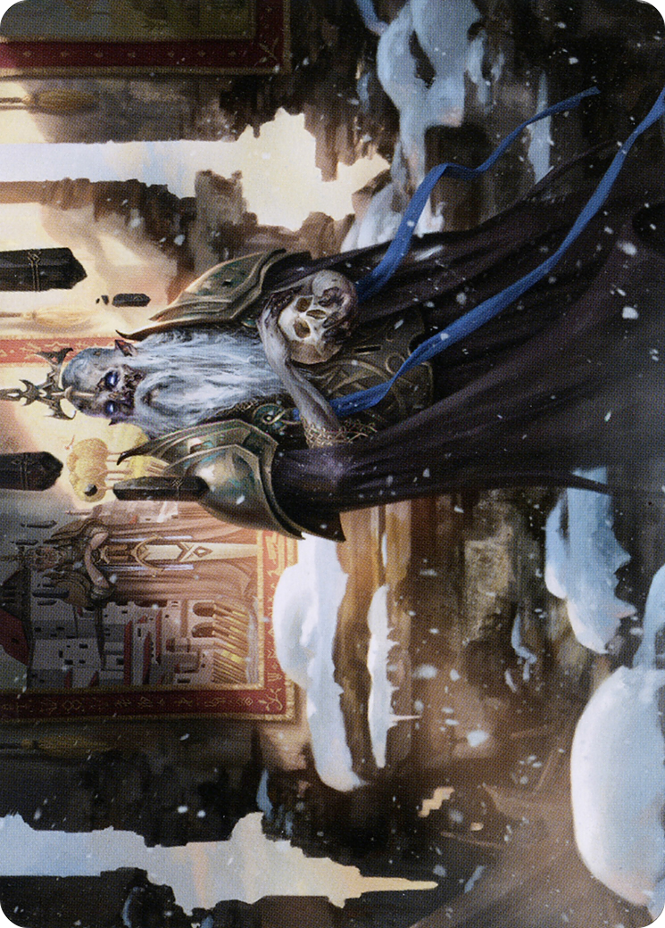 Narfi, Betrayer King // Narfi, Betrayer King  [Art Series: Kaldheim] (Borderless) Foil