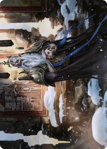 Narfi, Betrayer King // Narfi, Betrayer King  [Art Series: Kaldheim] (Borderless) Foil