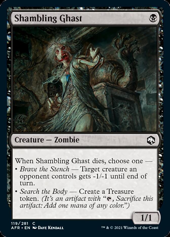 Shambling Ghast [Dungeons & Dragons: Adventures in the Forgotten Realms] Foil