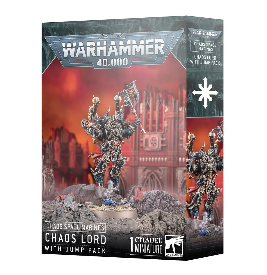 43-101 Chaos Space Marines: Lord with Jump Pack