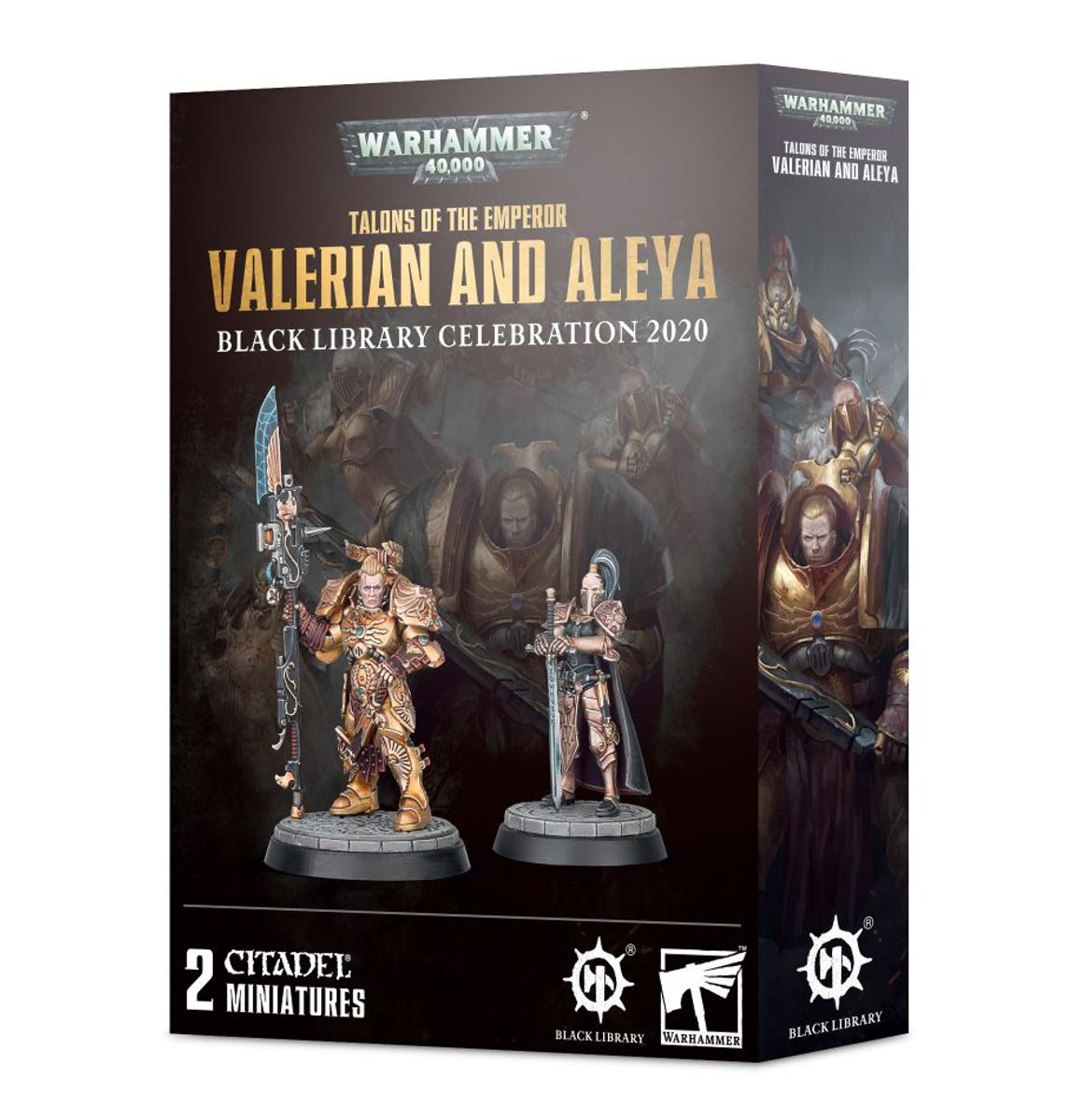BL-02 Adeptus Custodes: Valerian and Aleya