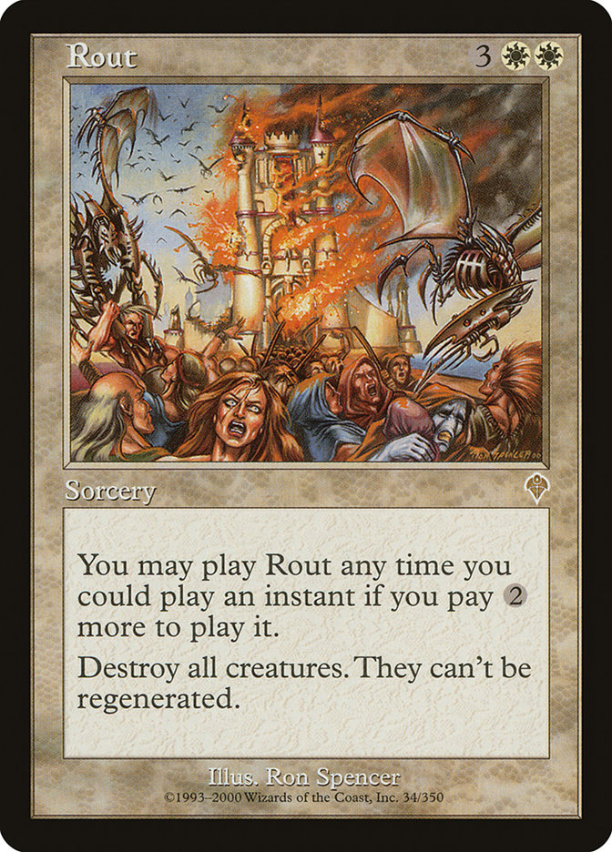 Rout [Invasion] Foil