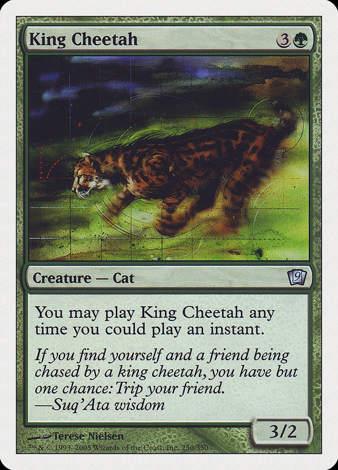 King Cheetah [Ninth Edition] Foil