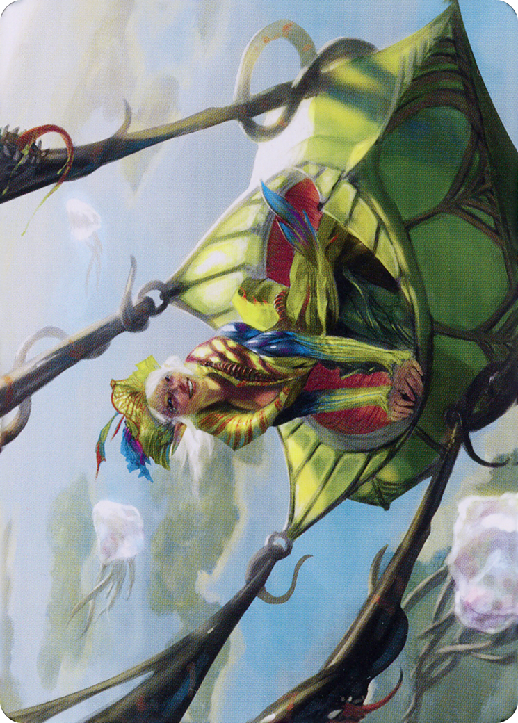 Nael, Avizoa Aeronaut // Nael, Avizoa Aeronaut  [Dominaria United Art Series] (Borderless)