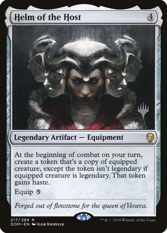 Helm of the Host (Promo Pack) [Dominaria Promos] Foil