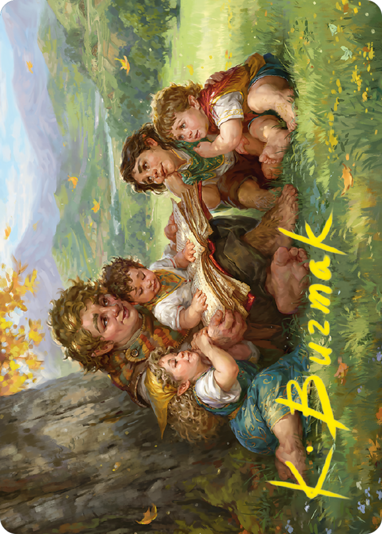 Samwise Gamgee // Samwise Gamgee  [Tales of Middle-earth Art Series] (Borderless) Foil