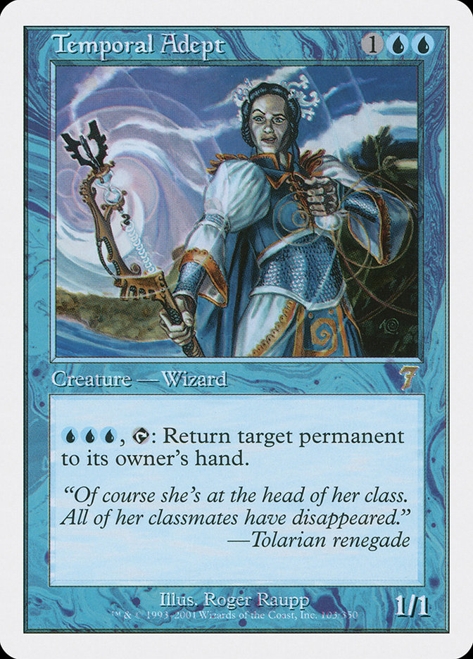 Temporal Adept [Seventh Edition] Foil