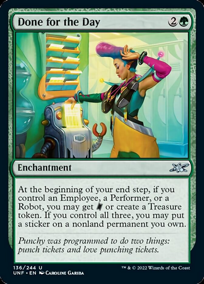 Done for the Day [Unfinity] Foil
