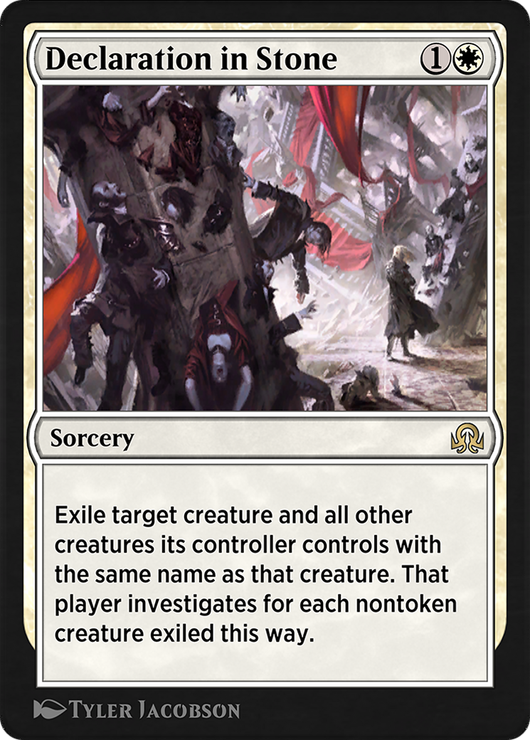 Declaration in Stone  [Shadows over Innistrad Remastered]