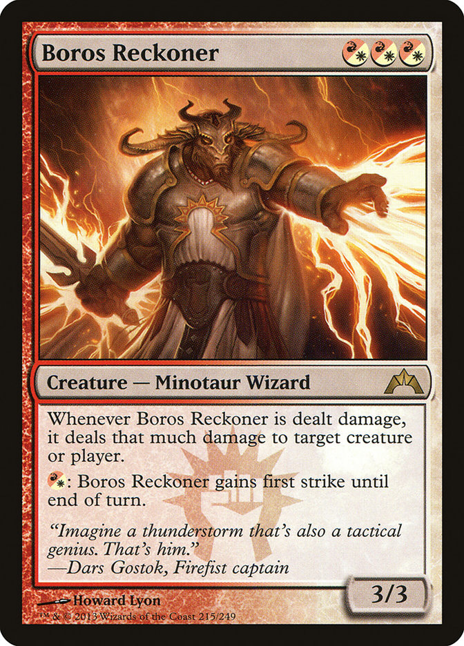 Boros Reckoner [Gatecrash] Foil