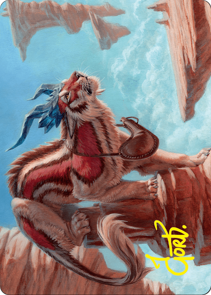Felidar Savior // Felidar Savior  [Foundations Art Series] (Borderless) Foil