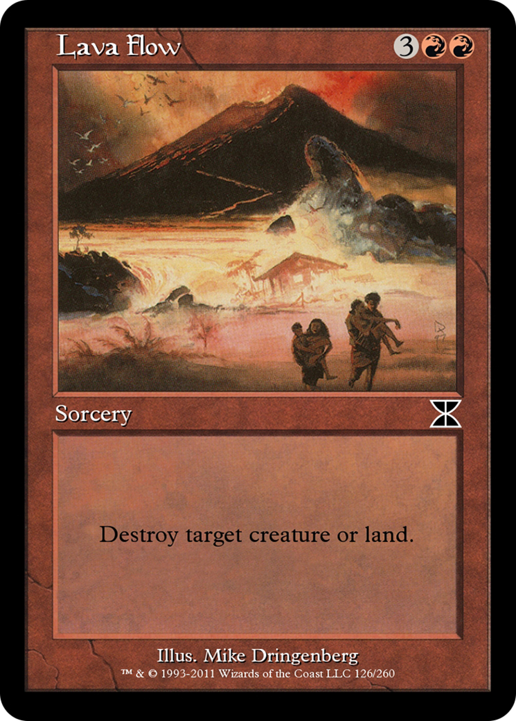Lava Flow  [Masters Edition IV] Foil