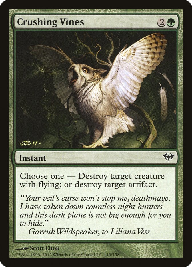 Crushing Vines [Dark Ascension] Foil