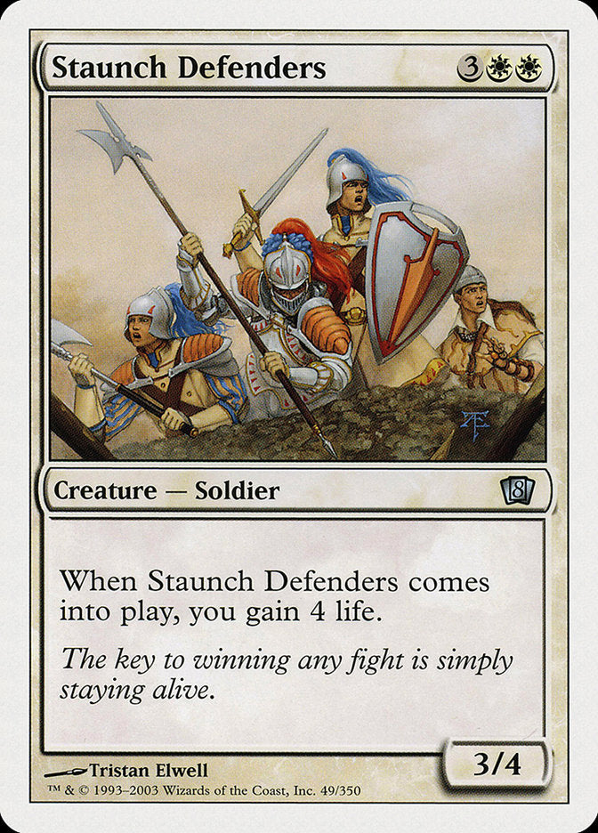 Staunch Defenders [Eighth Edition] Foil