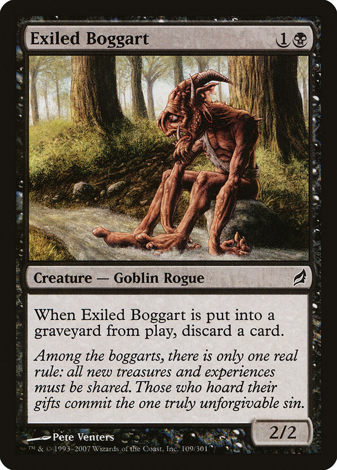 Exiled Boggart [Lorwyn] Foil