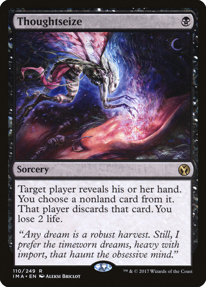 Thoughtseize [Iconic Masters] Foil