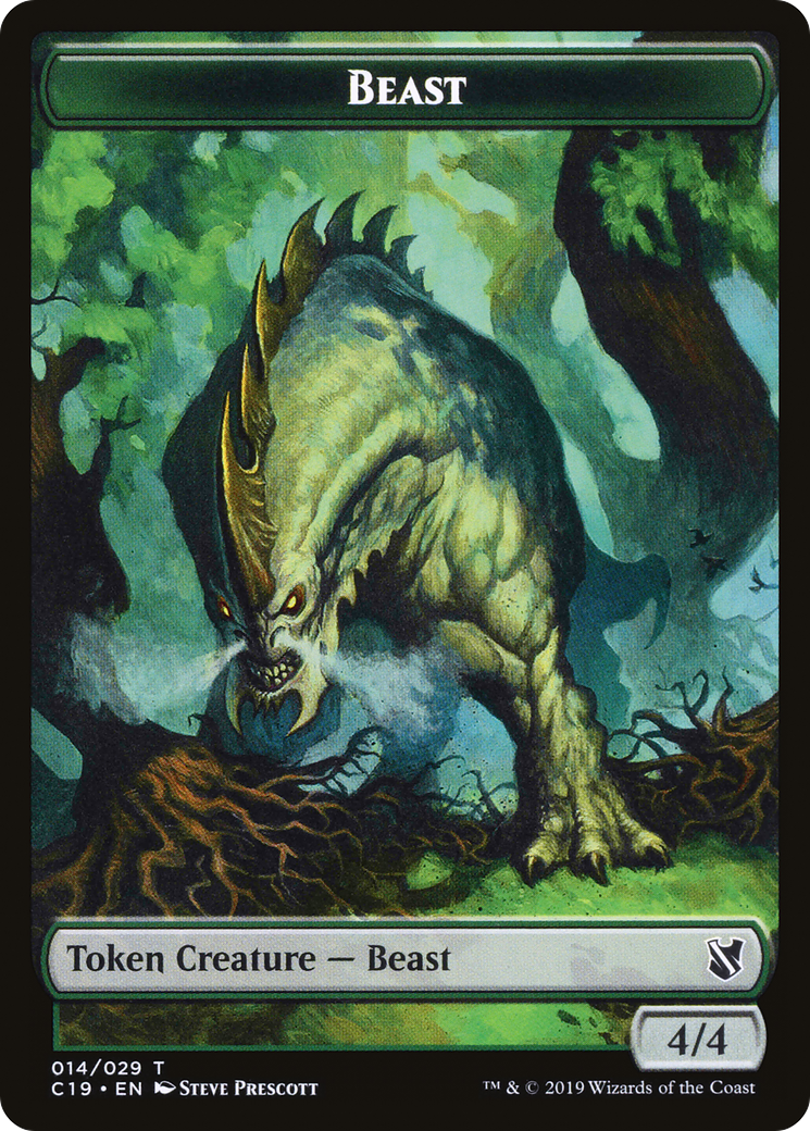 Beast  [Commander 2019 Tokens]